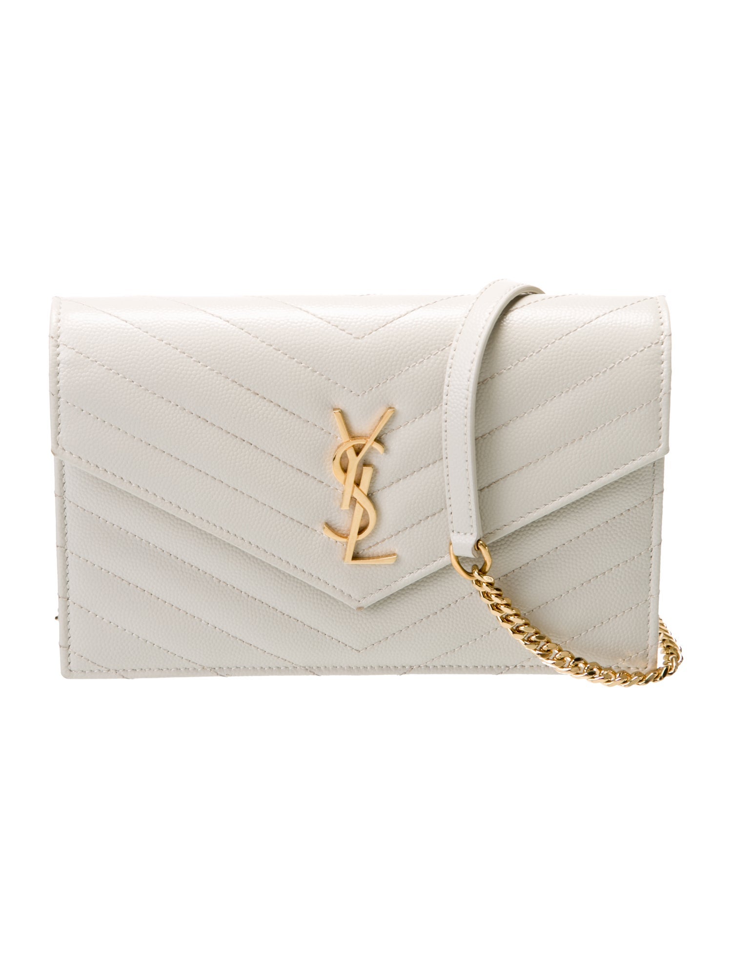 Saint Laurent Leather Envelope 2022