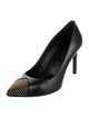 Saint Laurent Leather Studded Accents Pumps