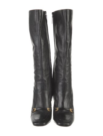 Saint Laurent Leather Boots