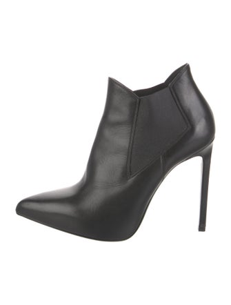 Saint Laurent Leather Chelsea Boots