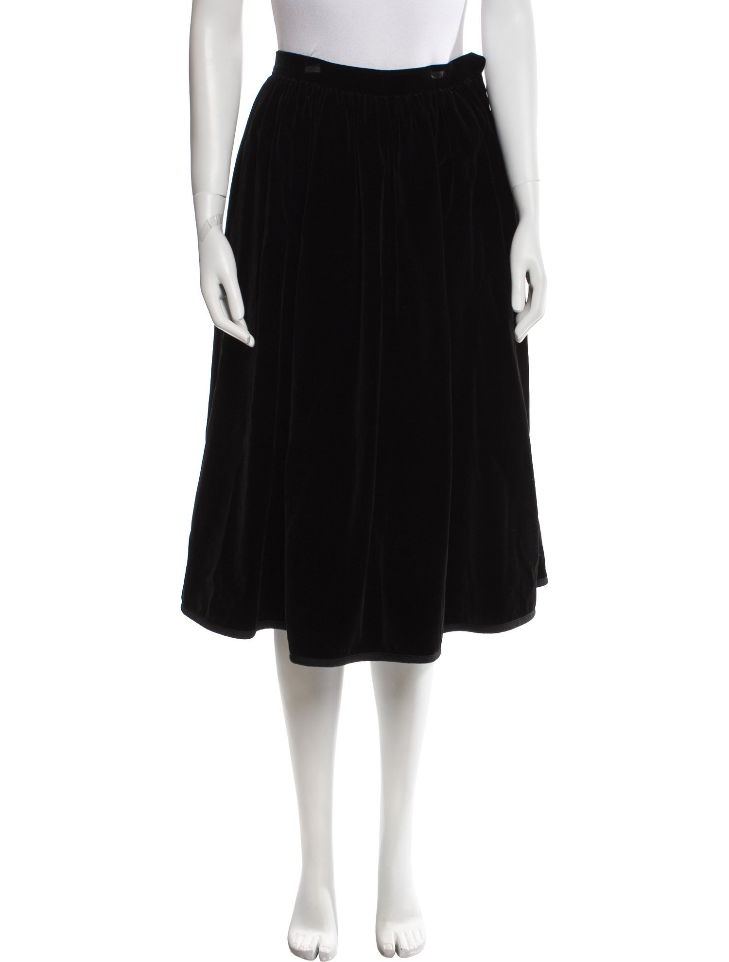 Saint Laurent Vintage Knee-Length Skirt