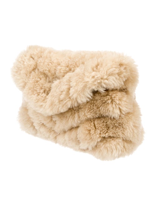 Saint Laurent Shearling Puffer Small