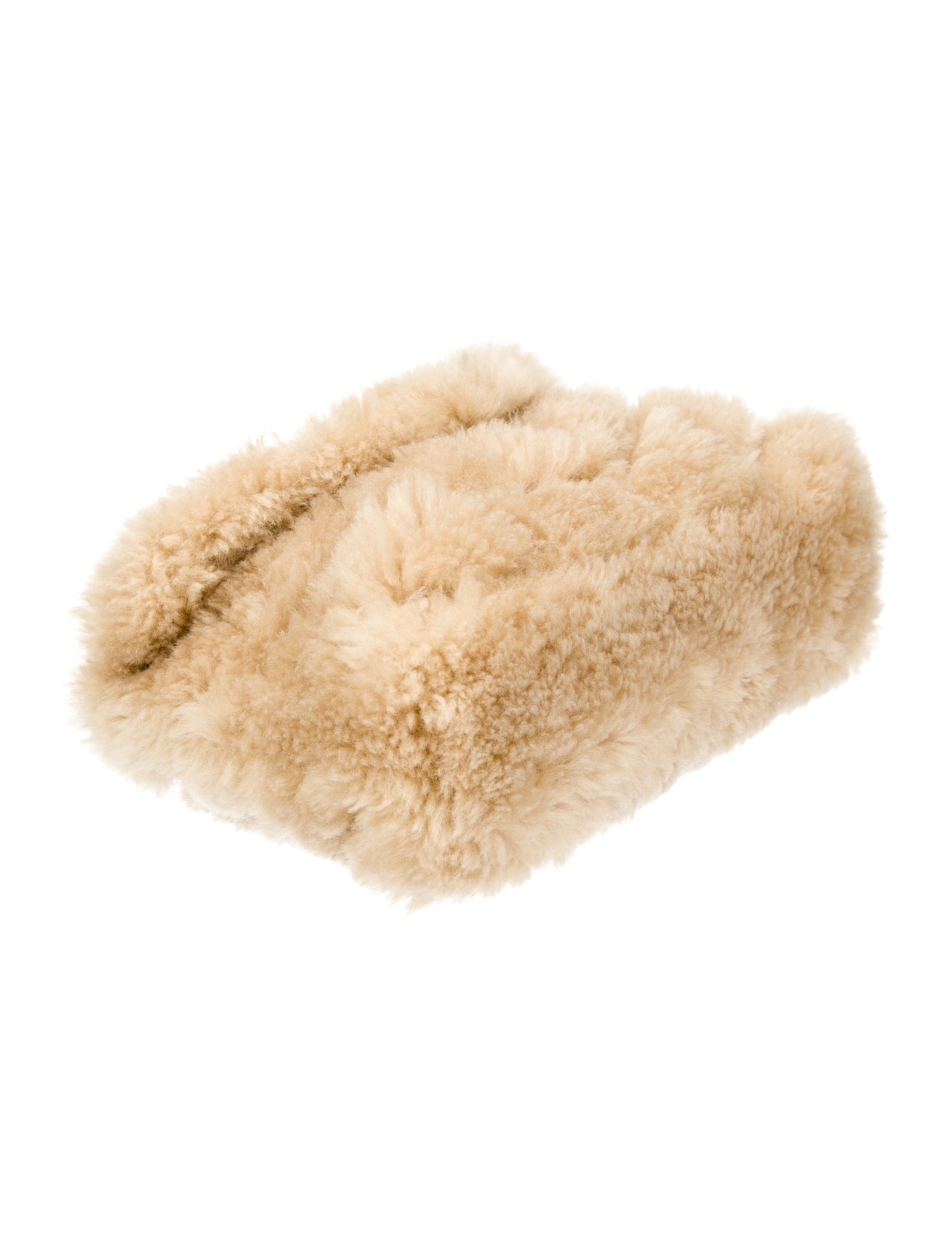 Saint Laurent Shearling Puffer Small