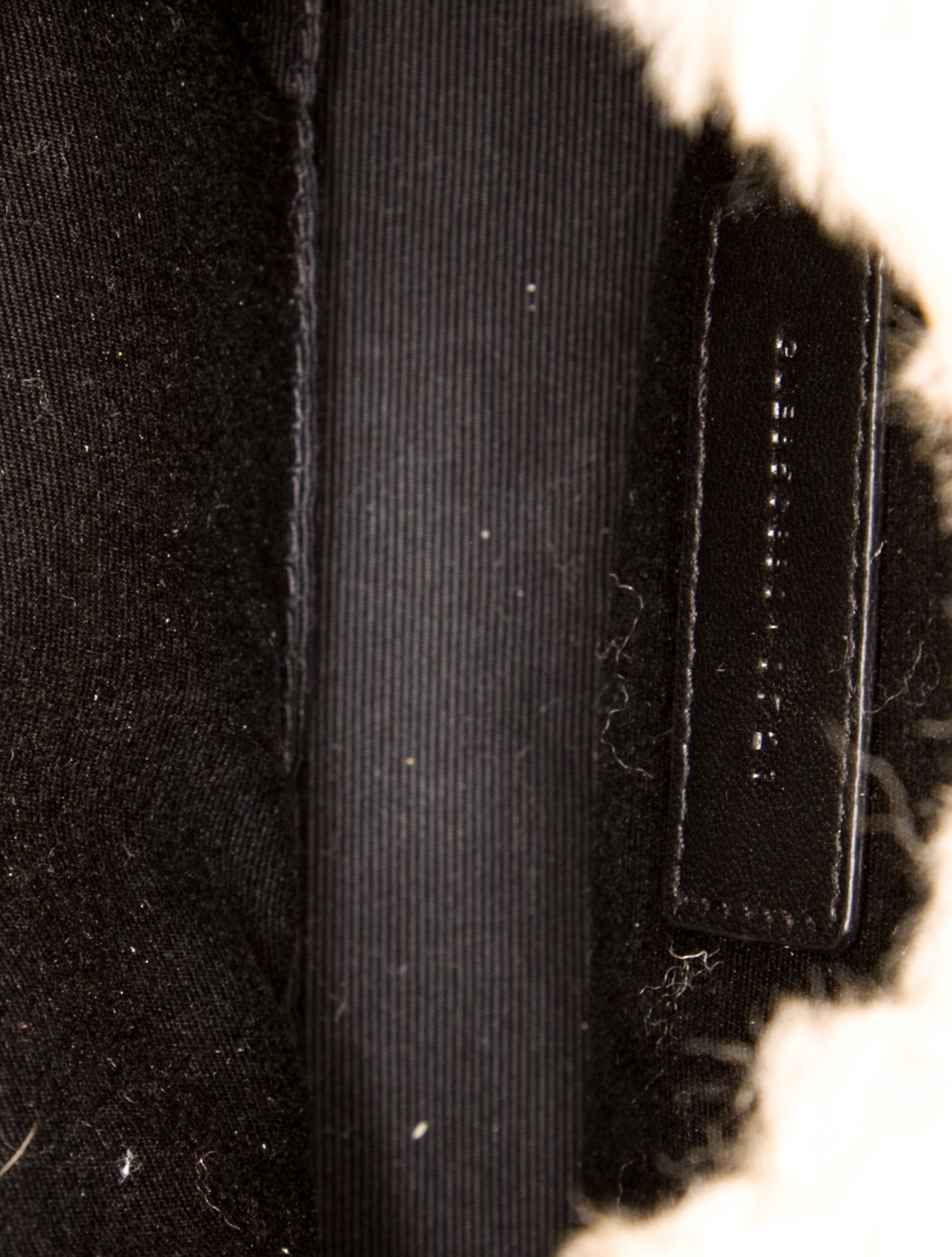 Saint Laurent Shearling Puffer Small