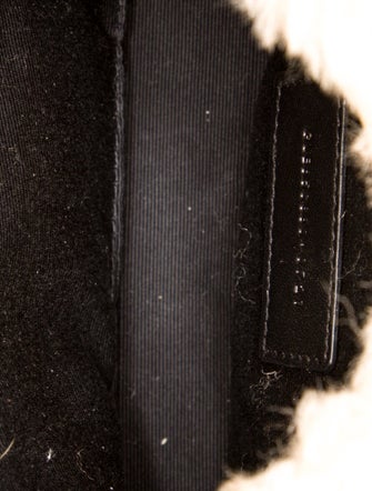 Saint Laurent Shearling Puffer Small