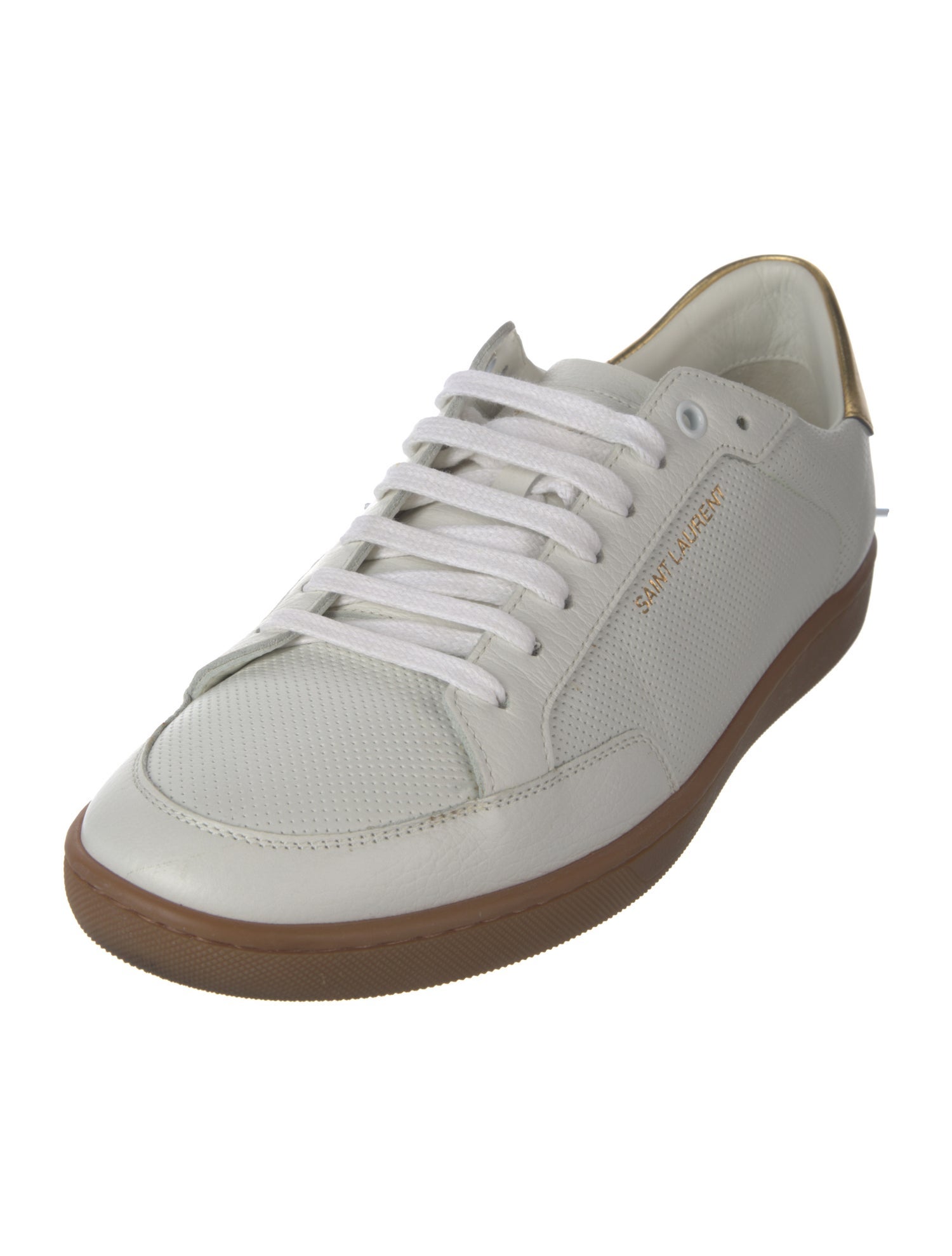 Saint Laurent Leather Sneakers