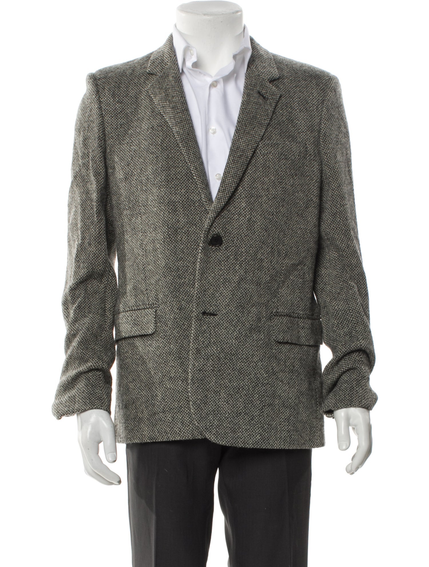 Saint Laurent 2013-2014 Virgin Wool Peacoat