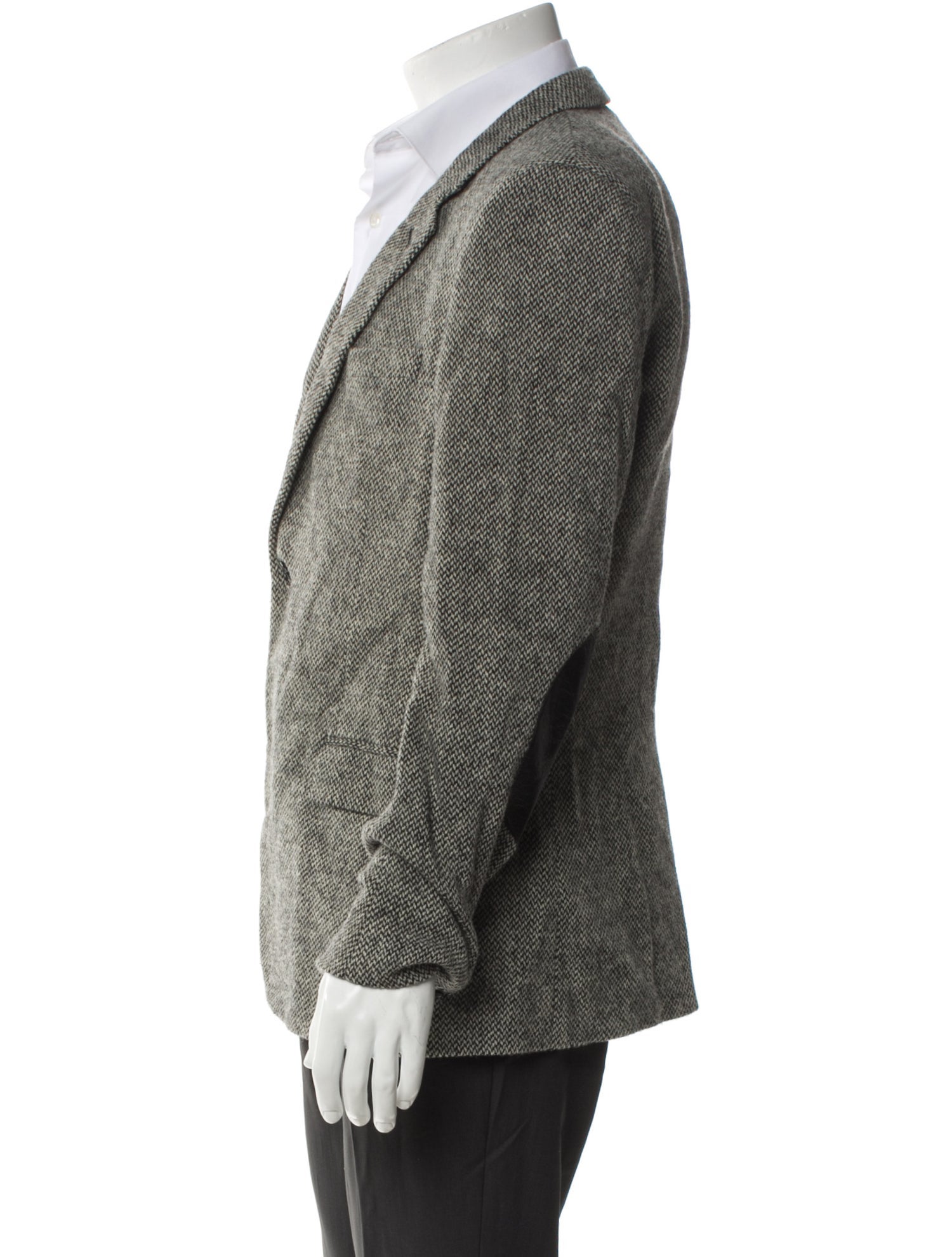 Saint Laurent 2013-2014 Virgin Wool Peacoat