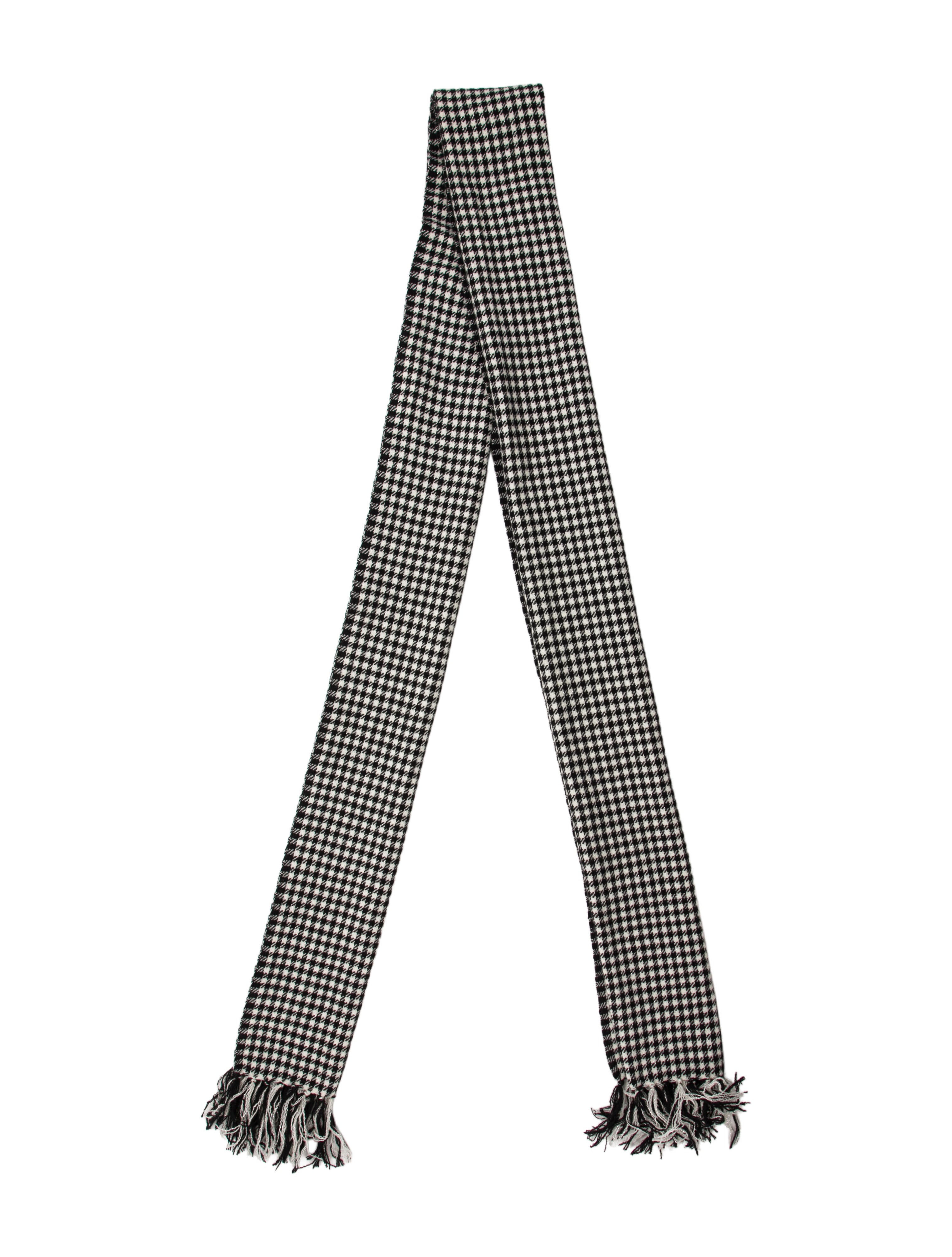 Saint Laurent Printed Scarf