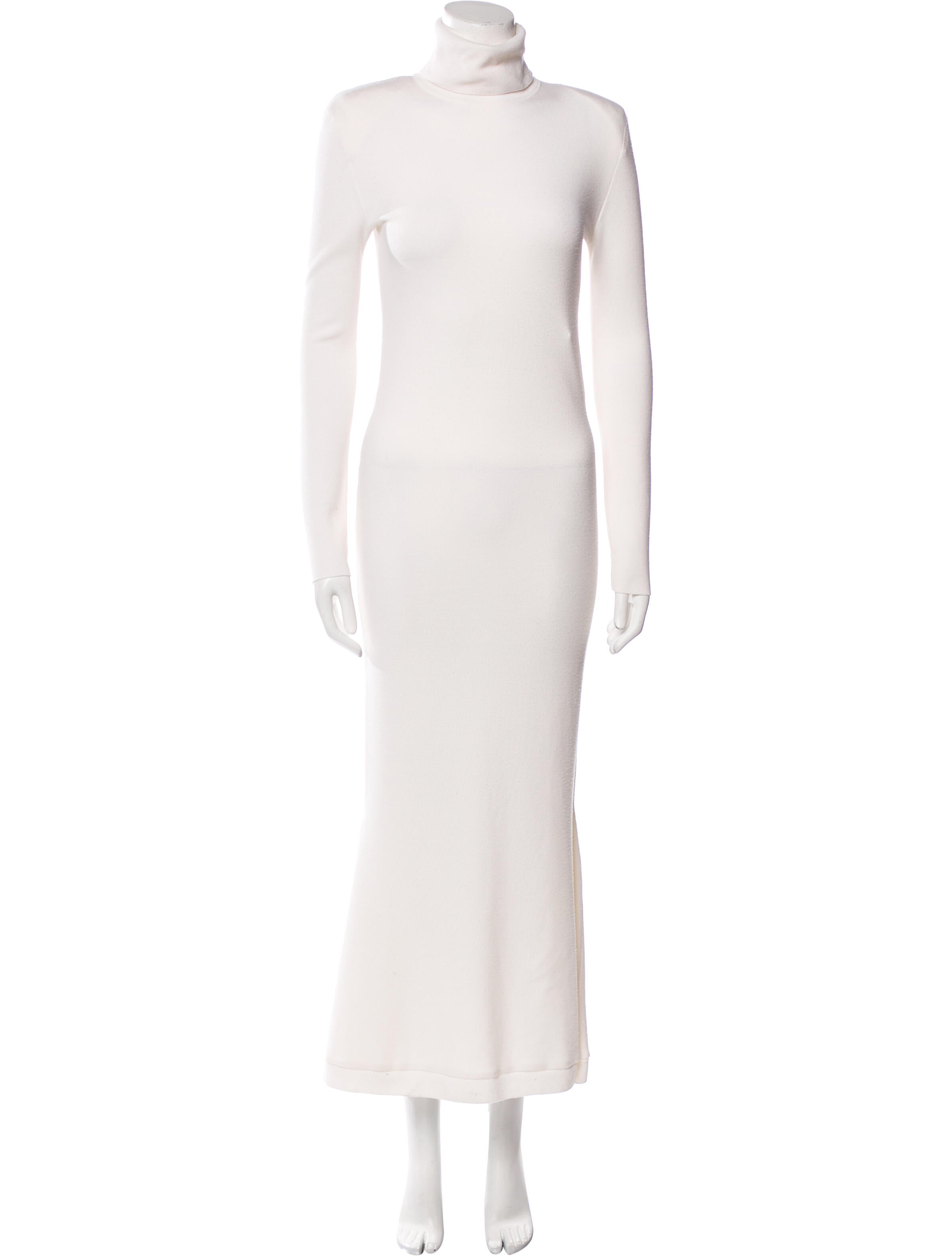 Saint Laurent Wool Long Dress