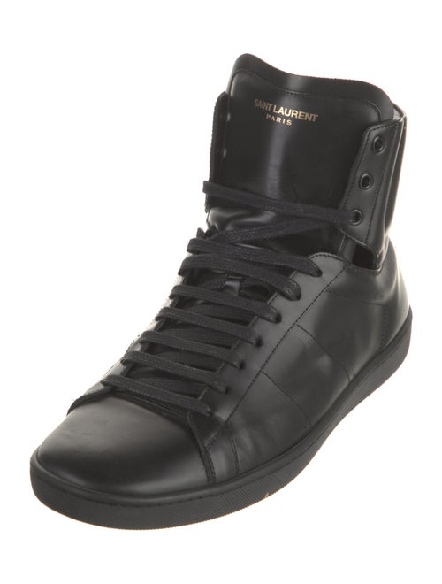Saint Laurent Leather Sneakers