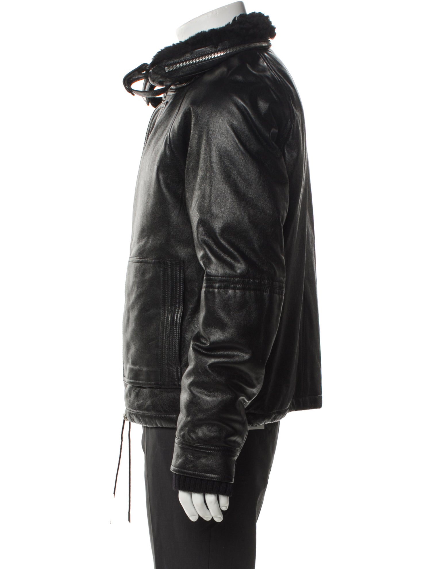 Saint Laurent 2017 Lambskin Moto Jacket