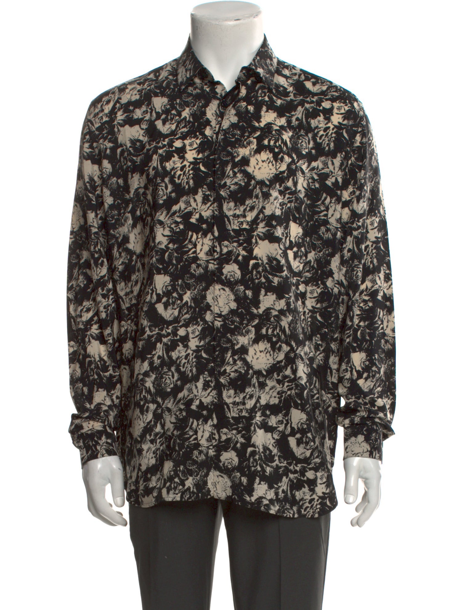 Saint Laurent 2021 Silk Shirt