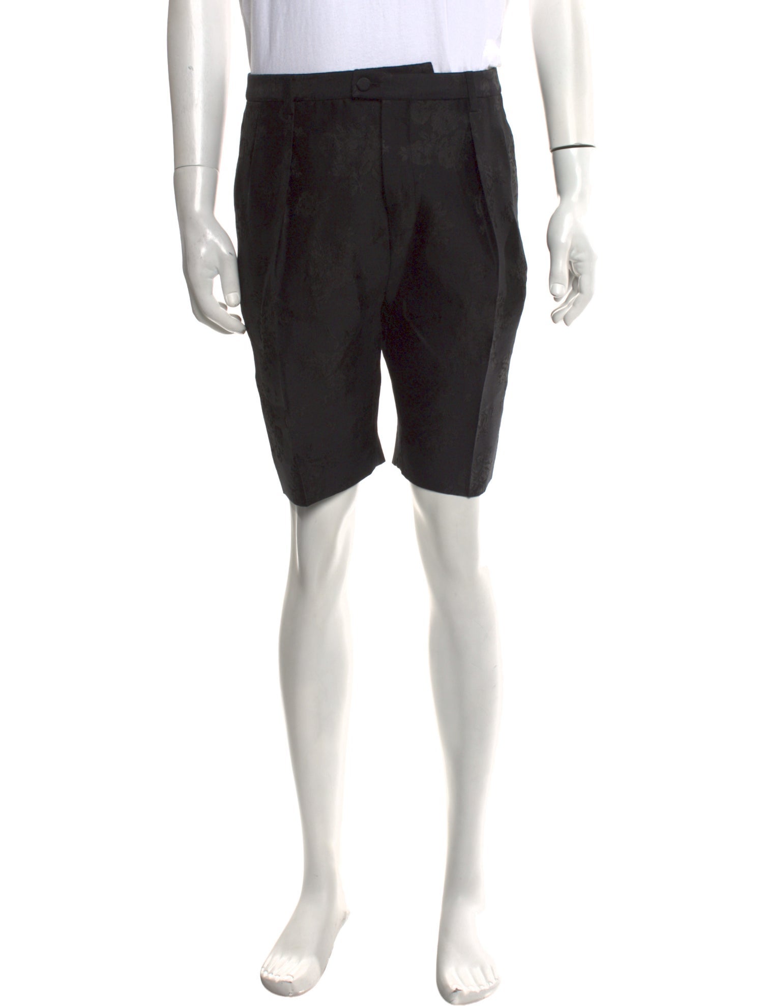 Saint Laurent 2021 Flat Front Shorts