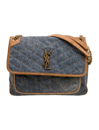 Saint Laurent Denim Niki Medium 2022