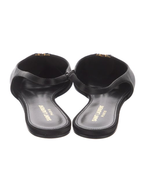 Saint Laurent Satin Slingback Flats