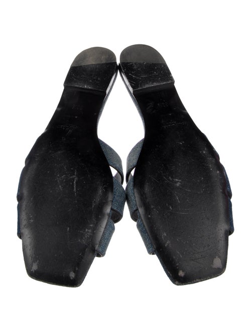 Saint Laurent Denim Slides