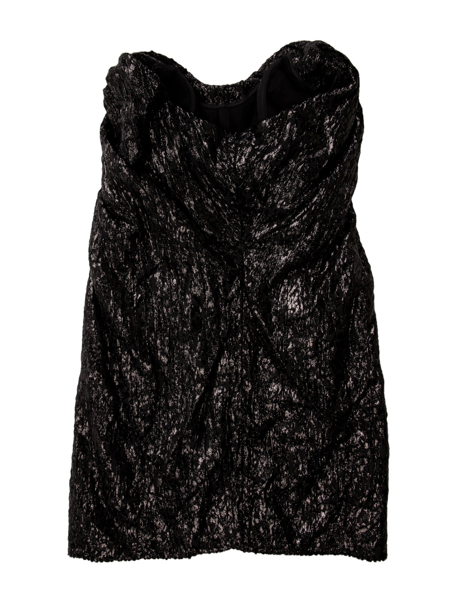 Saint Laurent Strapless Mini Dress w/ Tags