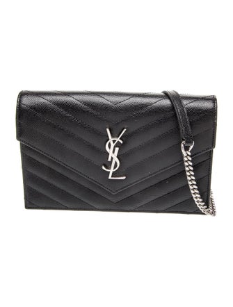 Saint Laurent Leather Envelope