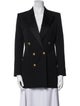 Saint Laurent Virgin Wool Peacoat