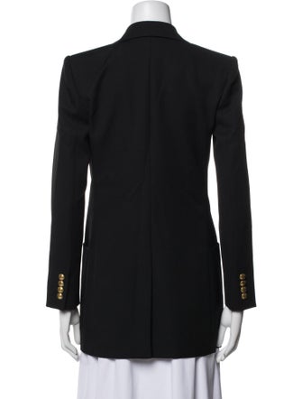 Saint Laurent Virgin Wool Peacoat