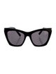 Saint Laurent Cat-Eye Tinted Sunglasses
