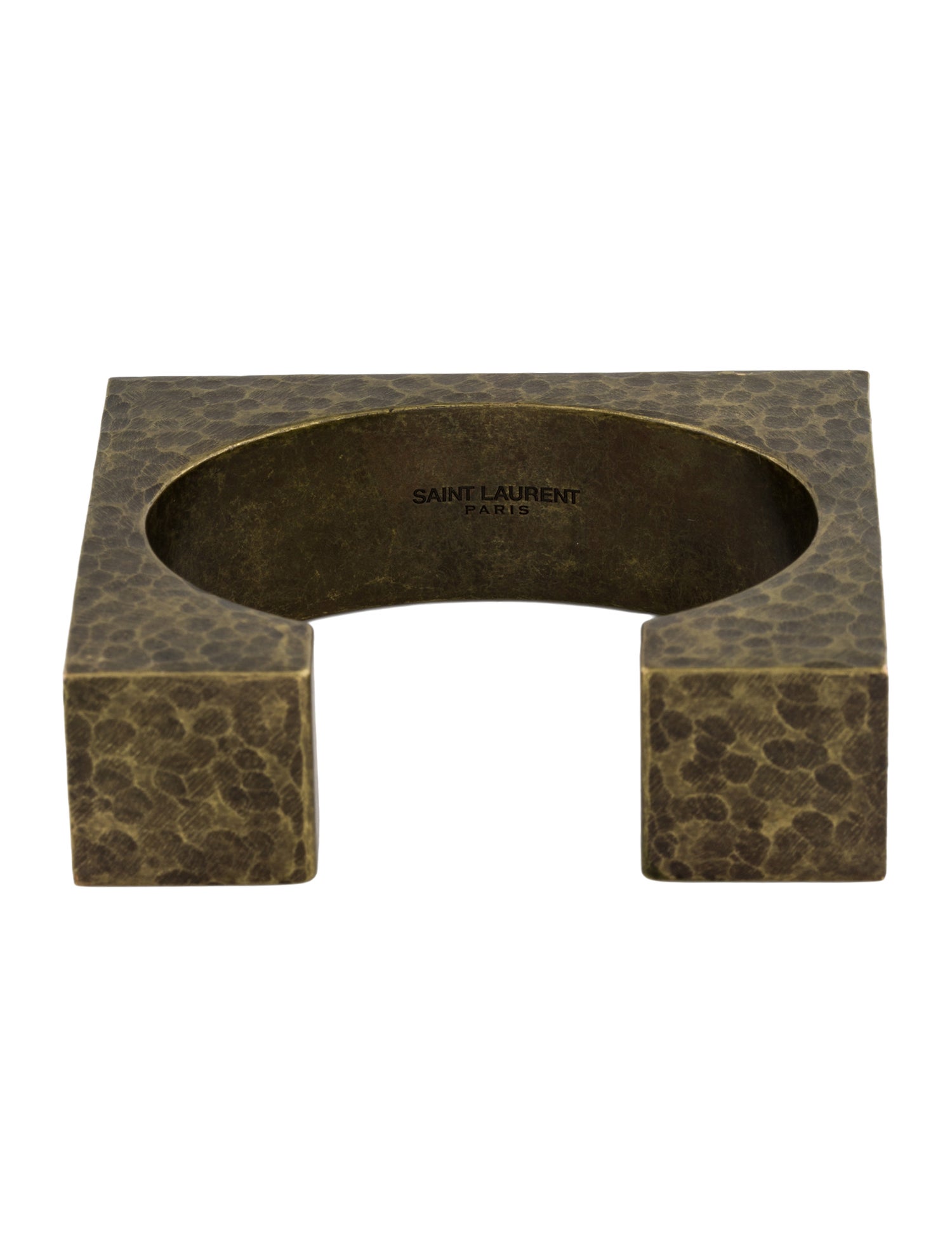 Saint Laurent Square Cuff Bracelet