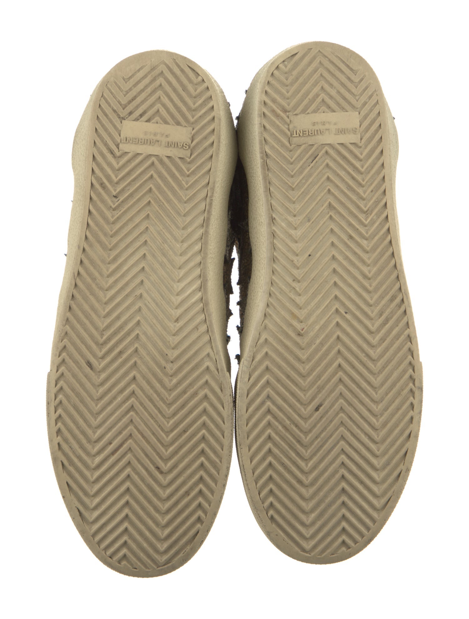 Saint Laurent Leather Sneakers