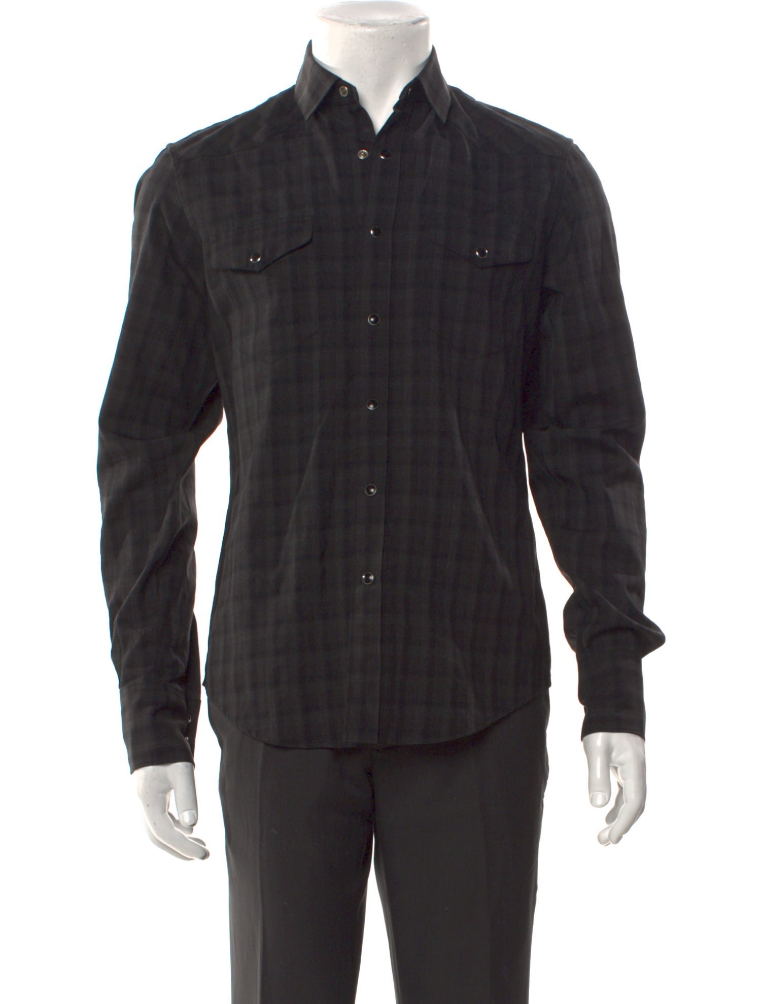 Saint Laurent 2014 Western Western Shirt