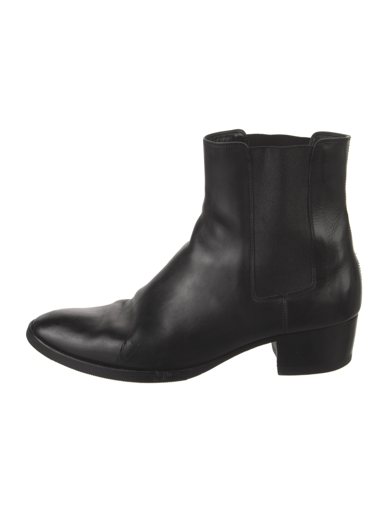 Saint Laurent Leather Chelsea Boots