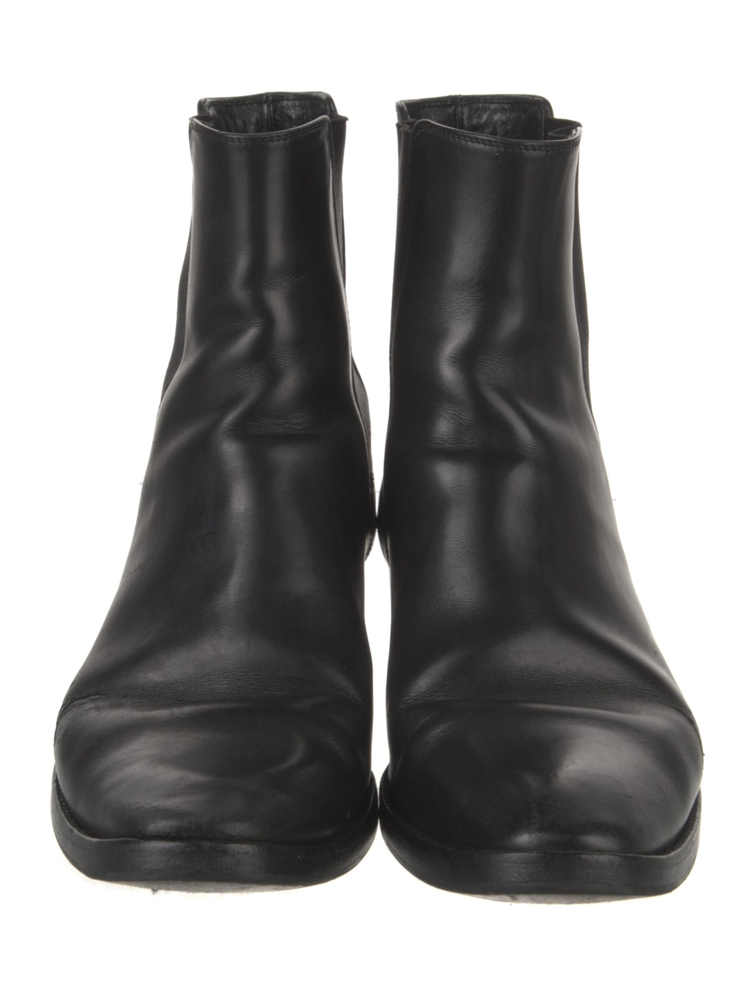 Saint Laurent Leather Chelsea Boots