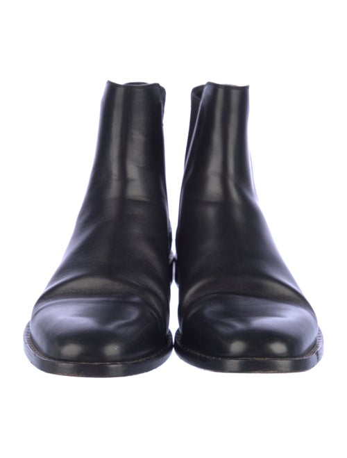 Saint Laurent Leather Chelsea Boots