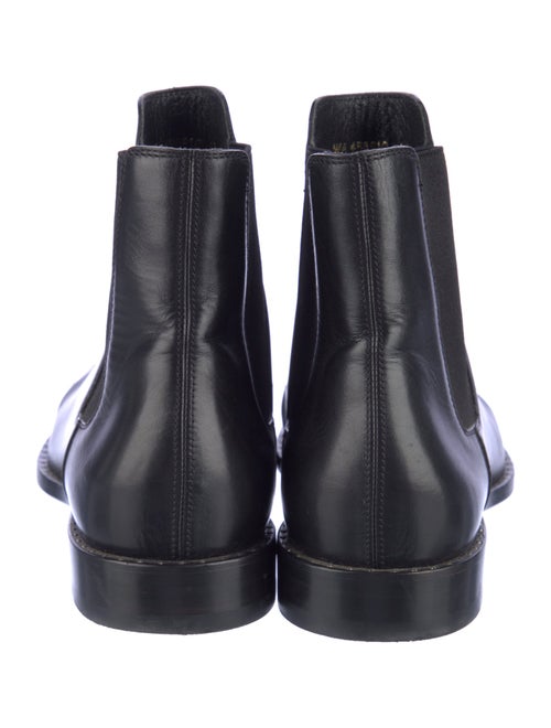 Saint Laurent Leather Chelsea Boots