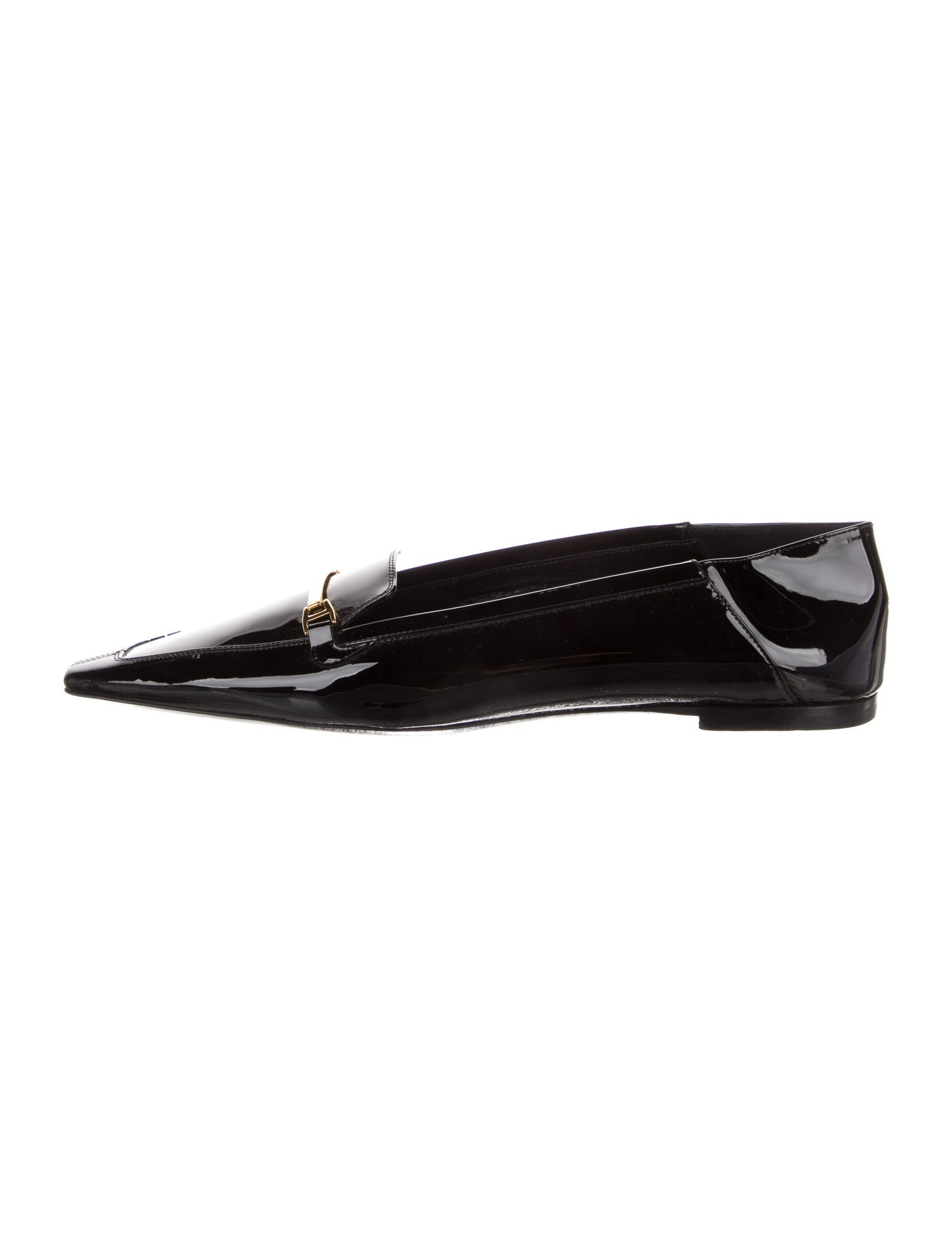 Saint Laurent Patent Leather Loafers
