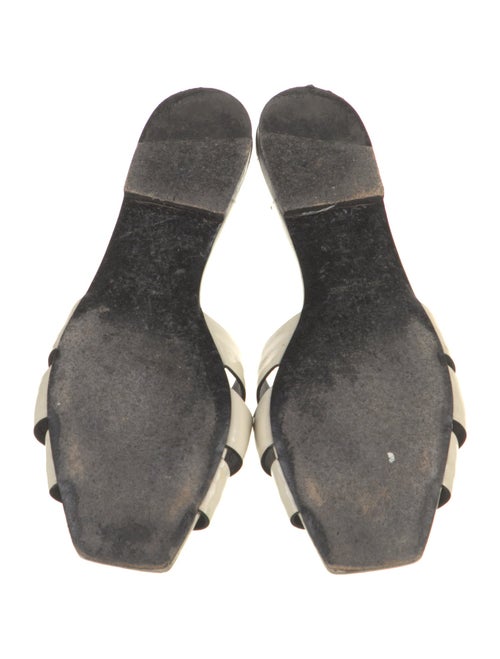 Saint Laurent Patent Leather Slides