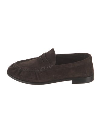 Saint Laurent Suede Loafers