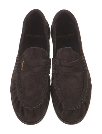 Saint Laurent Suede Loafers