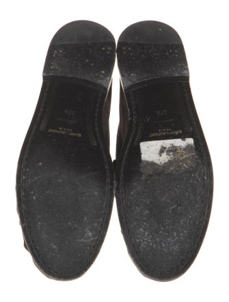 Saint Laurent Suede Loafers