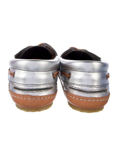 Saint Laurent Leather Boat Shoes