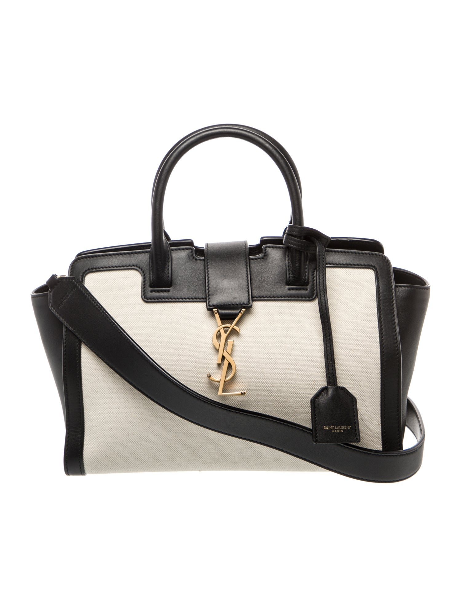 Saint Laurent Leather Downtown Cabas Large