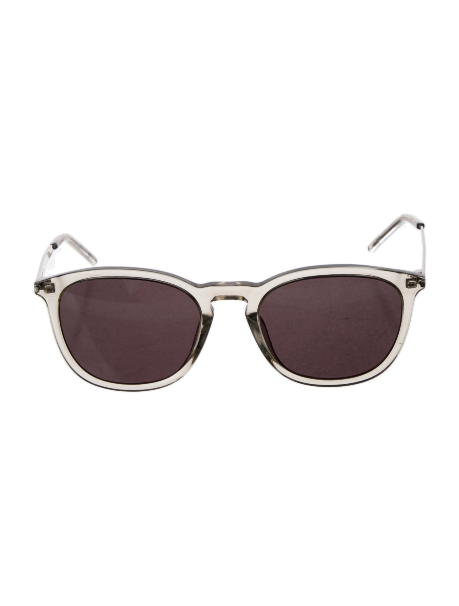 Saint Laurent Round Tinted Sunglasses