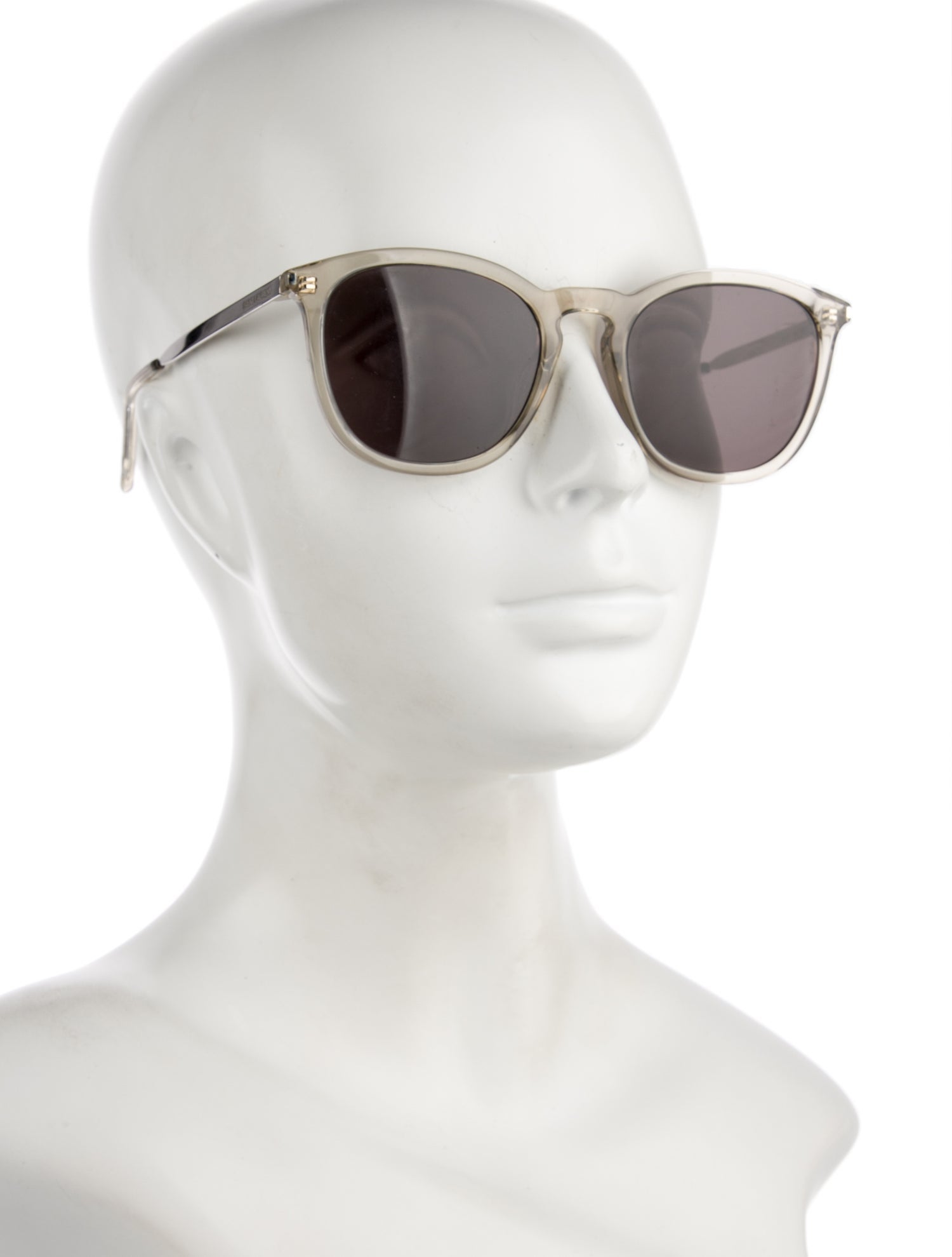 Saint Laurent Round Tinted Sunglasses