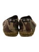 Saint Laurent Canvas Camouflage Print Espadrilles
