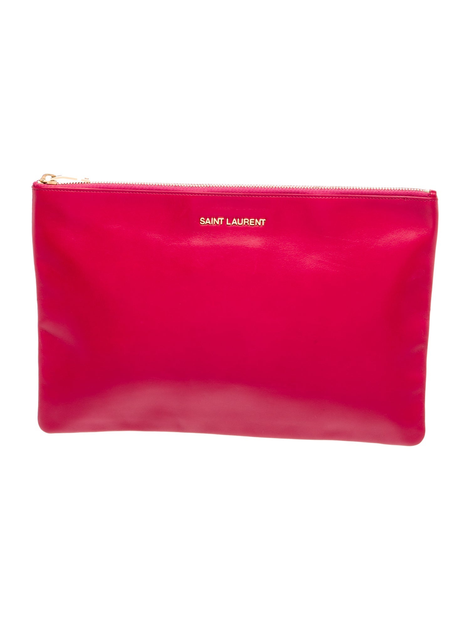 Saint Laurent Leather Clutch