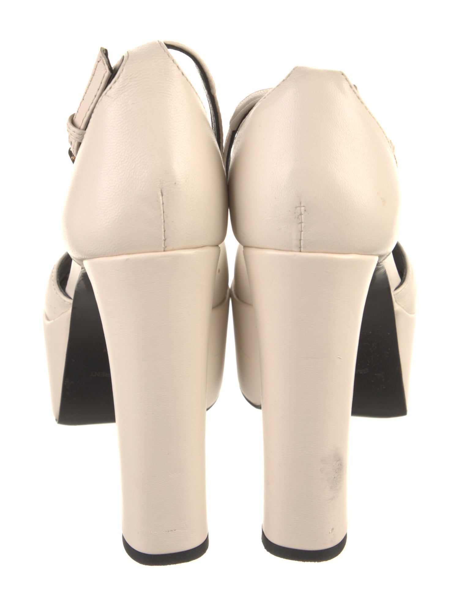 Saint Laurent Leather D'Orsay Pumps