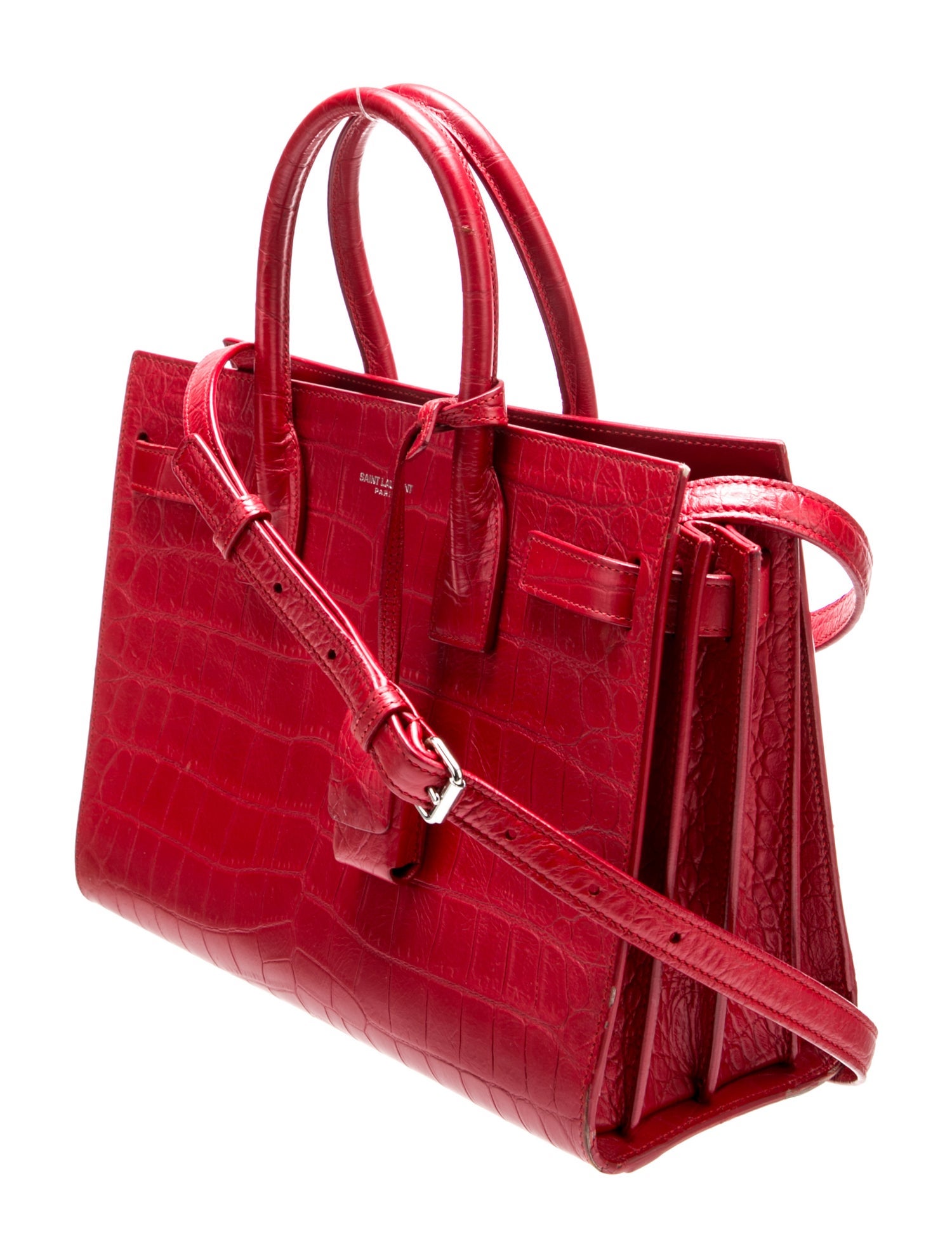 Saint Laurent Leather Sac De Jour Medium