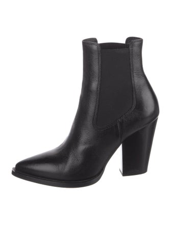 Saint Laurent Leather Chelsea Boots