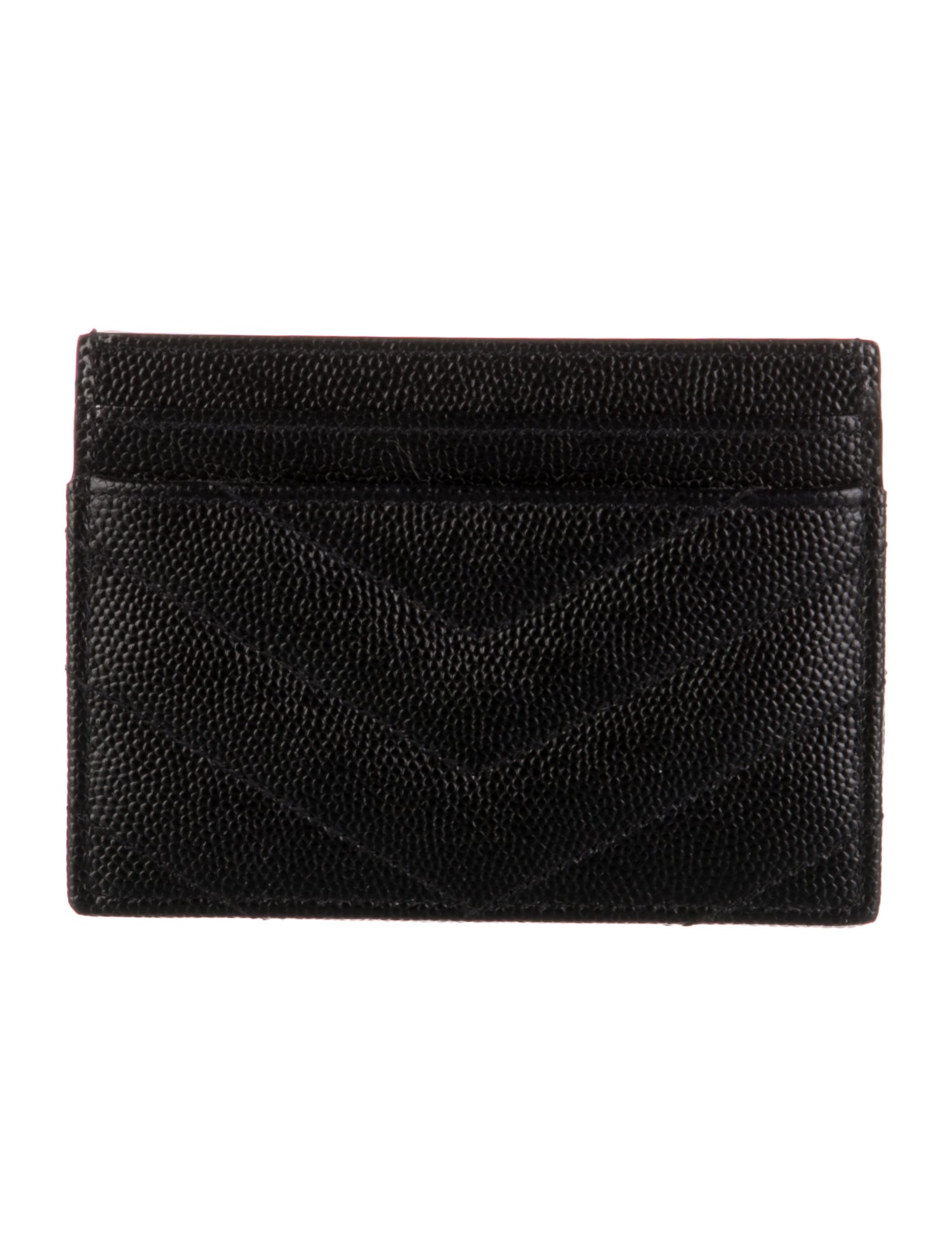 Saint Laurent 2017 Leather Card Holder