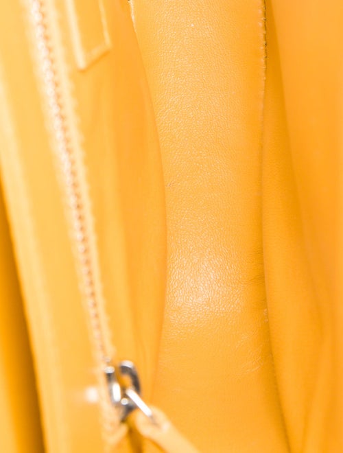 Saint Laurent Leather Fermoir Crossbody Bag Mini