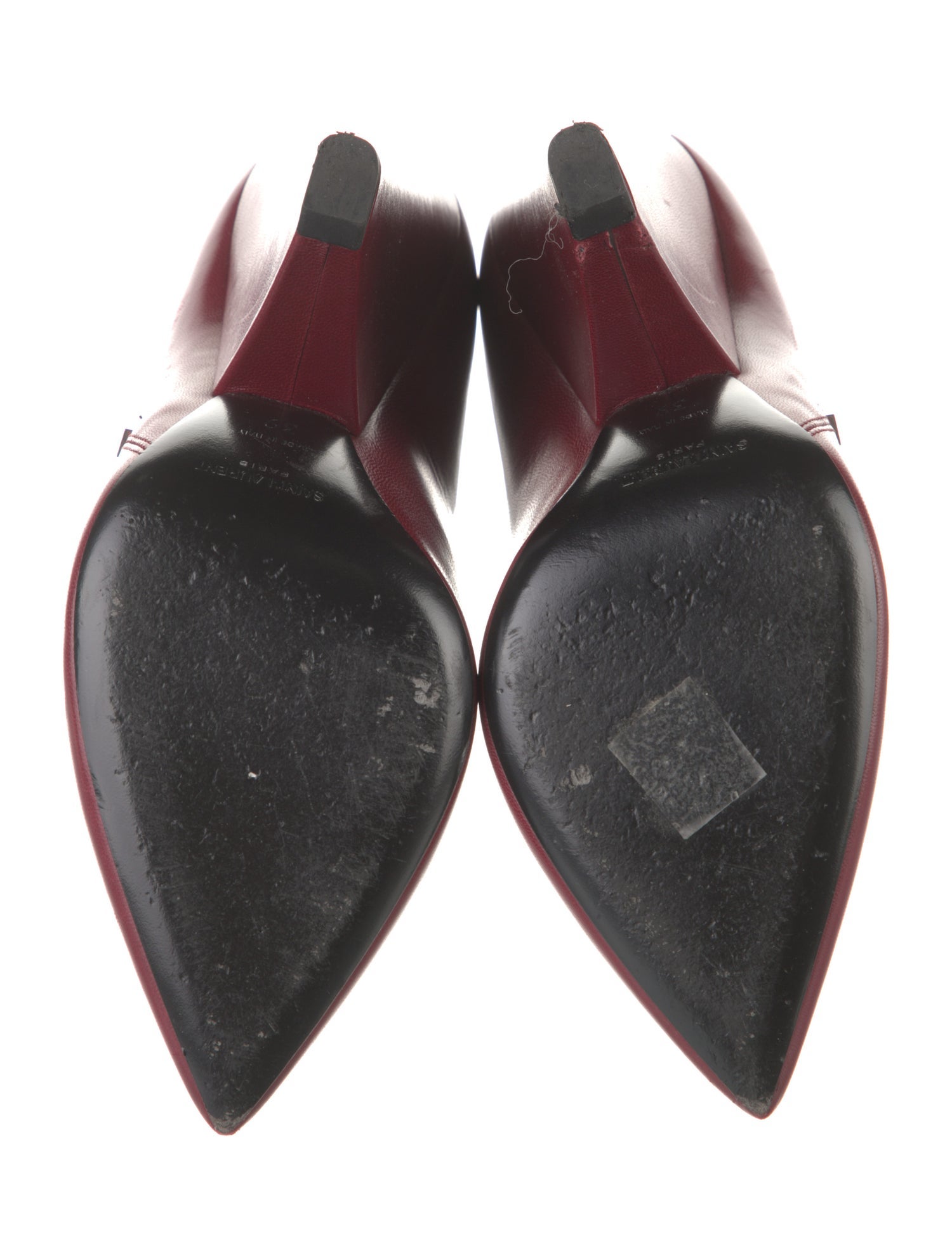 Saint Laurent Leather Boots